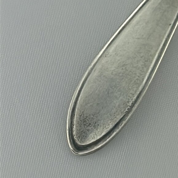 Vintage Watson Company Sterling Silver Monogram M 5 O'clock Teaspoon Spoon - Picture 5 of 8